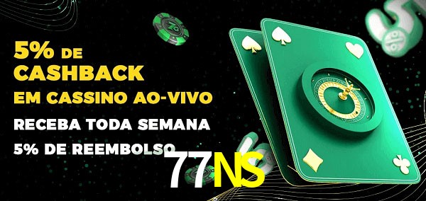 Promoções do cassino ao Vivo 77NS